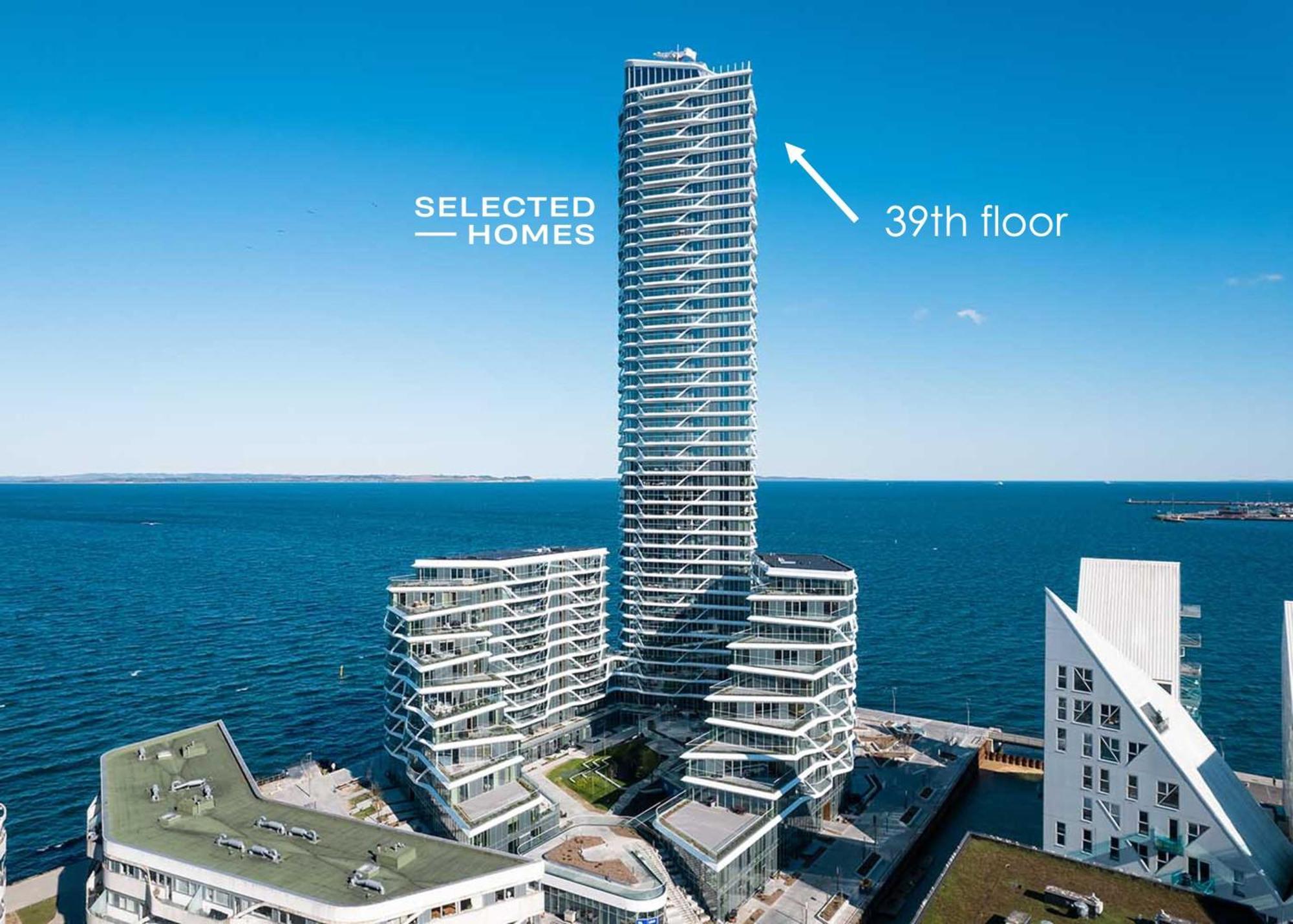 דירות אורהוס Penthouse Paradise On 39Th Floor מראה חיצוני תמונה